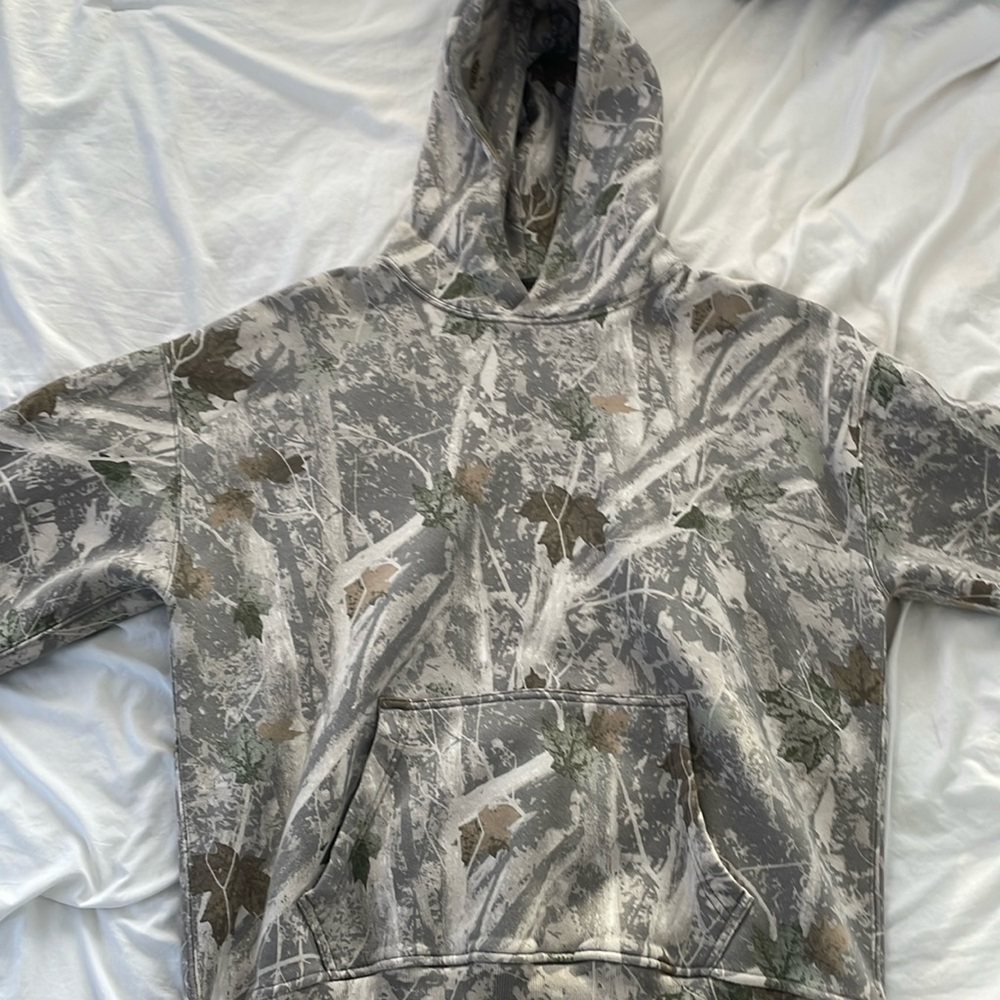 Light Camo Abercrombie and Fitch Hoodie